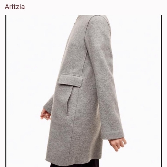 ARITZIA Babaton 100% wool Bonamici Jacket grey size S - Picture 2 of 13
